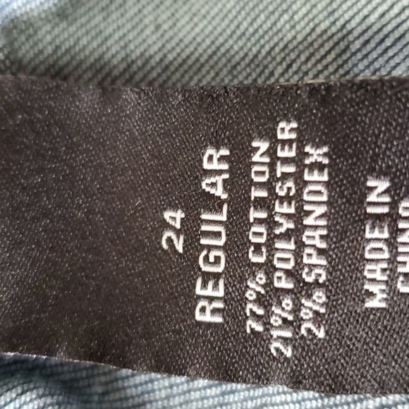 Lane Bryant Skinny blue jeans tummy Tightening technology size 24 - Picture 10 of 12